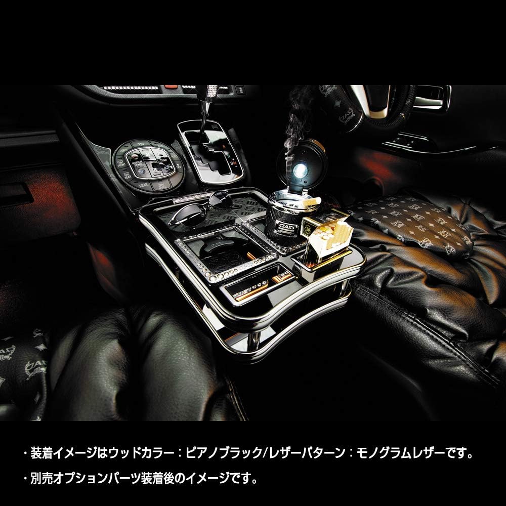 DAD Garcon D.A.D Front Center Table Square Type Piano Black/Monogram ZRR8*Noah/Voxy DT910-11