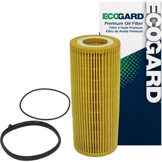 ECOGARD X5598 Premium Cartridge Engine Oil Filter conventional Audi Q7 3.0L 2011-2015 A6 Quattro 3.0L 2009-2014 A6 Quattro 3.2L 2005-2008 Q5 3.0L 2013-2017 S4 3.0 6.