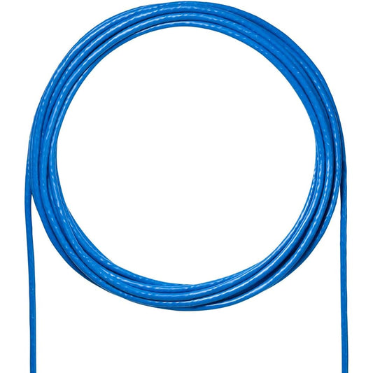 Sanwa Supply CAT6A LAN Cable Only Homemade UTP Single Wire Cable for Modem (100m) 10Gbps/500MHz RJ45 Blue KB-T6A-CB100BL