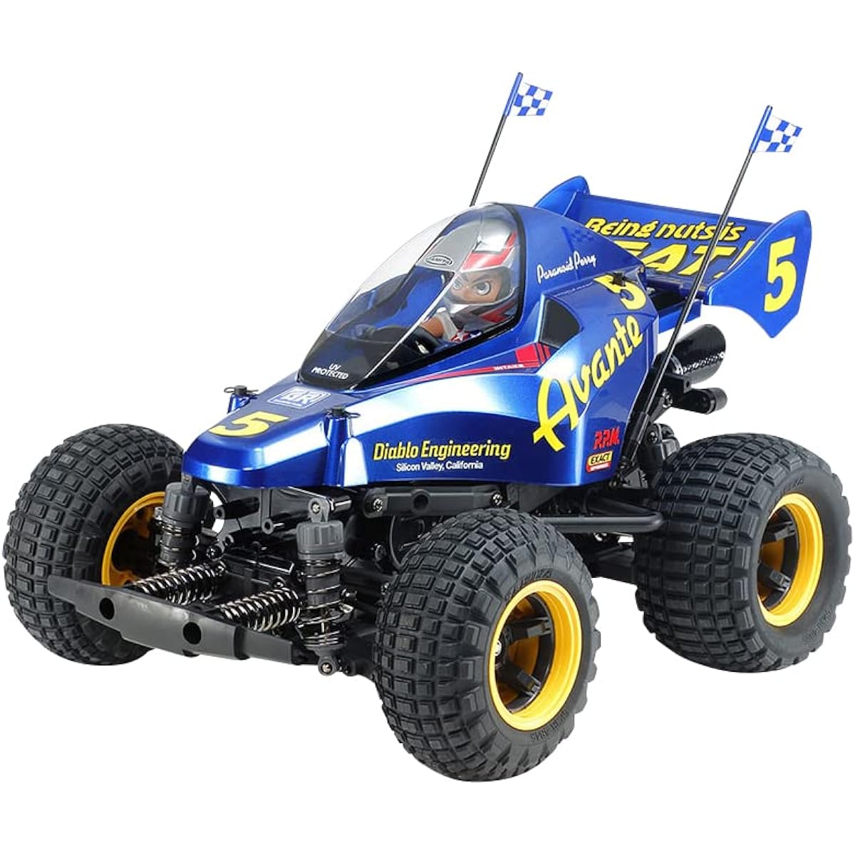 TAMIYA 1/10 XB Series No.222 XB Comical Avante (GF-01CB Chassis) Painted Complete Model with Propo 57922