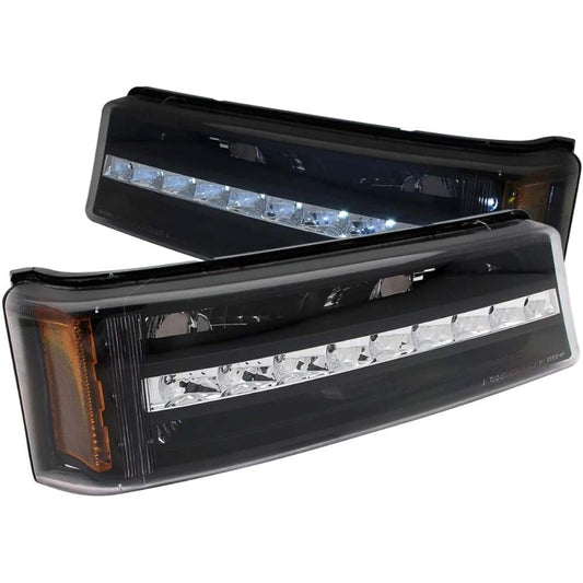 ANZO USA 511067 Black LED Signal Light Chevrolet Silverado
