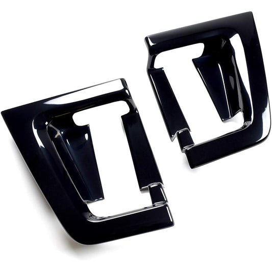 SecondStage Toyota Voxy Noah Esquire 80 Series Rear Seat Door Escutcheon Panel Piano Black/T380BLK