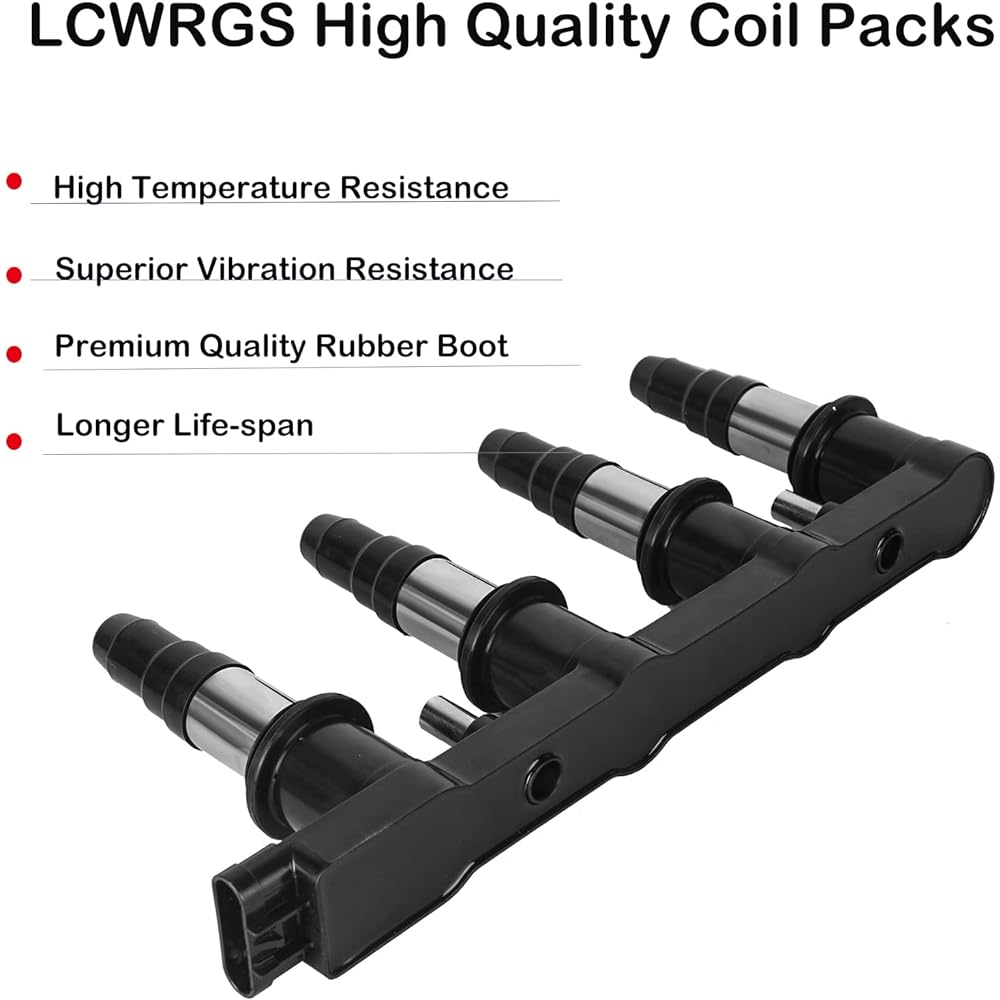 Ignition Coil Pack Chevrolet Cruise Sonic AVEO Aveo5 Pontiac G3 G3 G3 G3 2012 2015 2015 2015 2016 2017 1.6L 1.6L 1.8L L4 Coil Changing OE# 25186687 UF620 C164C1646 CM