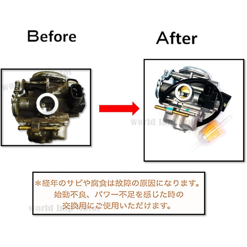 world Imp Motor Honda Carburetor ZOOMER Zoomer AF58 Smart DIO AF56 Dio Z4 AF57 HONDA Motorcycle External General Items