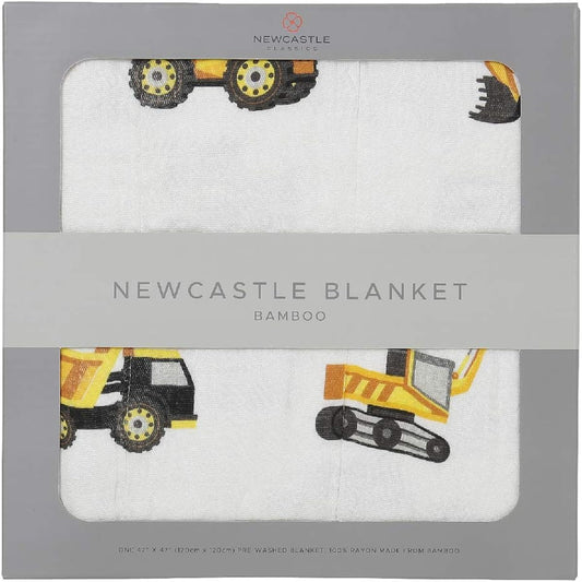 Newcastle Classics (Newcastle Classics) Blanket Bamboo Muslin [Japanese Genuine Product] Sunshade Air Conditioning Measures Sleeper Yellow Digger 120x120cm NC-BB3001