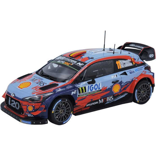 Platts Belkit 1/24 Hyundai i20 Coupe WRC 2019 Tour de Corse Winner Plastic Model BEL014