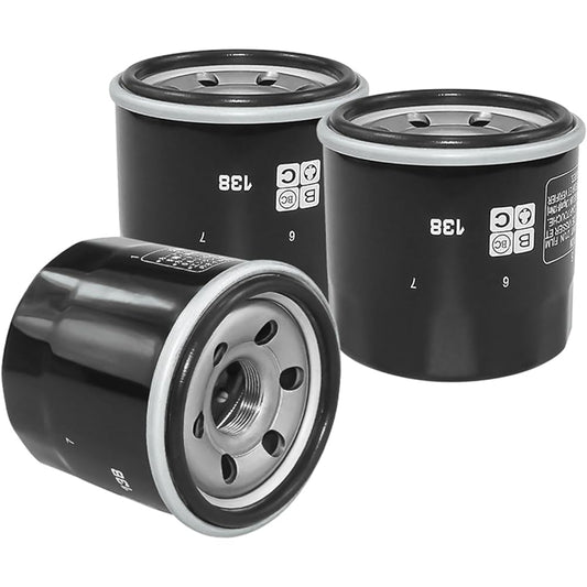Motorcycle Oil Filter S/UZU-KI Katana GSX1000 GSX 1100 F GSX 1200 Inazuma GSX 1250 FA Hayabusa GSX1300R B-King GSX1300 GSX1400 (Color: 3pcs)