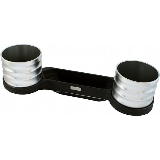 ALCABO Drink & Pocket Holder Silver Cup (AL-B106S) BMW5 Series (E60/E61/M5 Late Model) For Right Hand Drive