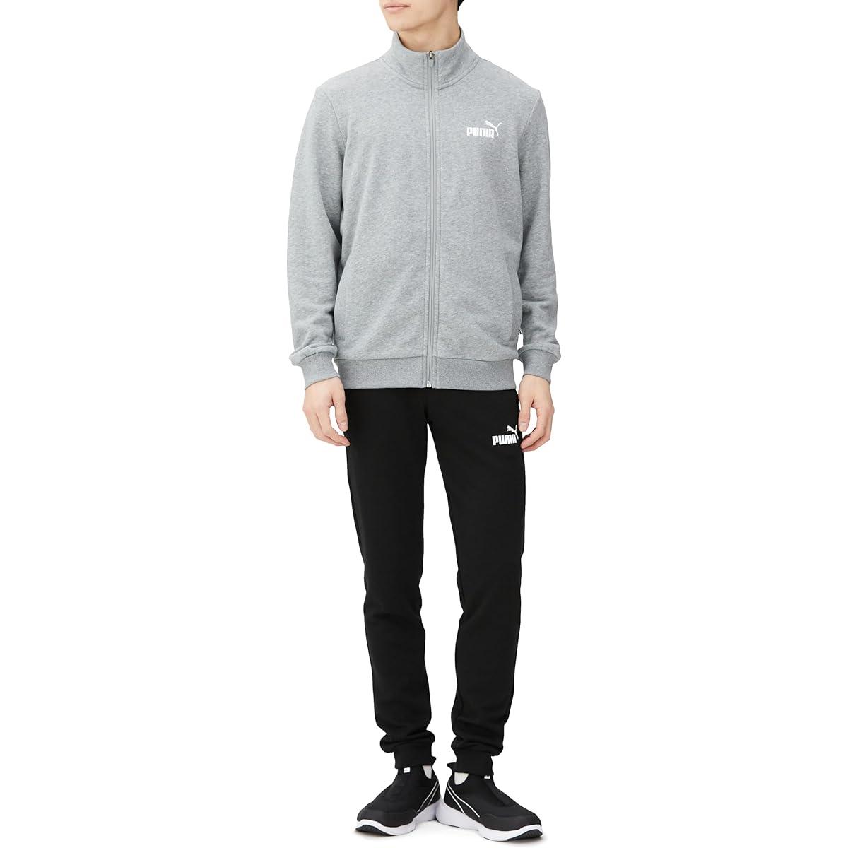 [PUMA] Running Training Top and Bottom Set CLEAN Sweat Suit 681268 Men's