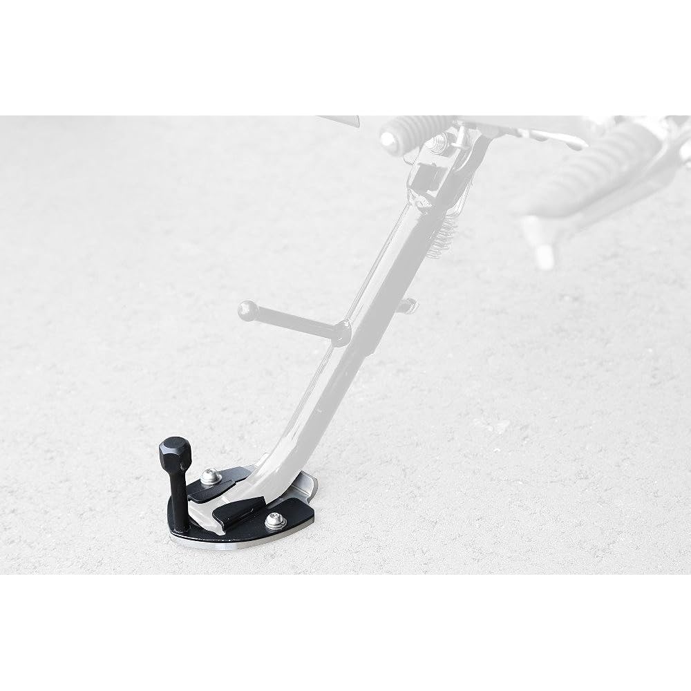 Kijima Bike Bike Parts Side Stand Wide Plate & Extension Black V Strom 250 SUZUKI 213-041