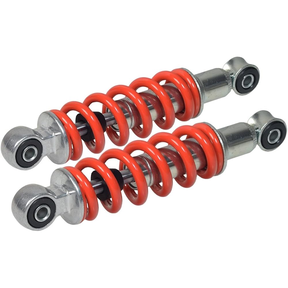 ALVEYTECH 195mm Adjustable Shock 8mm Eye Go -Cart & Mini Bike (Set of 2)