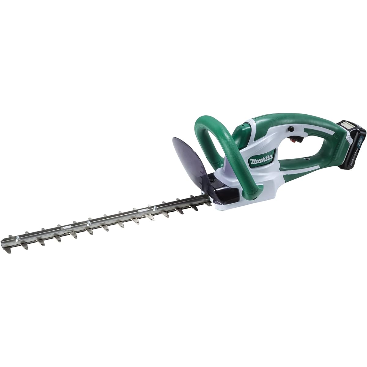Makita 350mm Rechargeable Hedge Clipper 10.8V 1.5Ah with Battery and Charger MUH354DWH Green