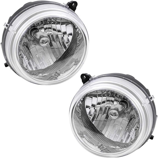 Headlight head lamp replacement for driver's seat and passenger seat Jeep 5101821AA 5101820AAAAAART