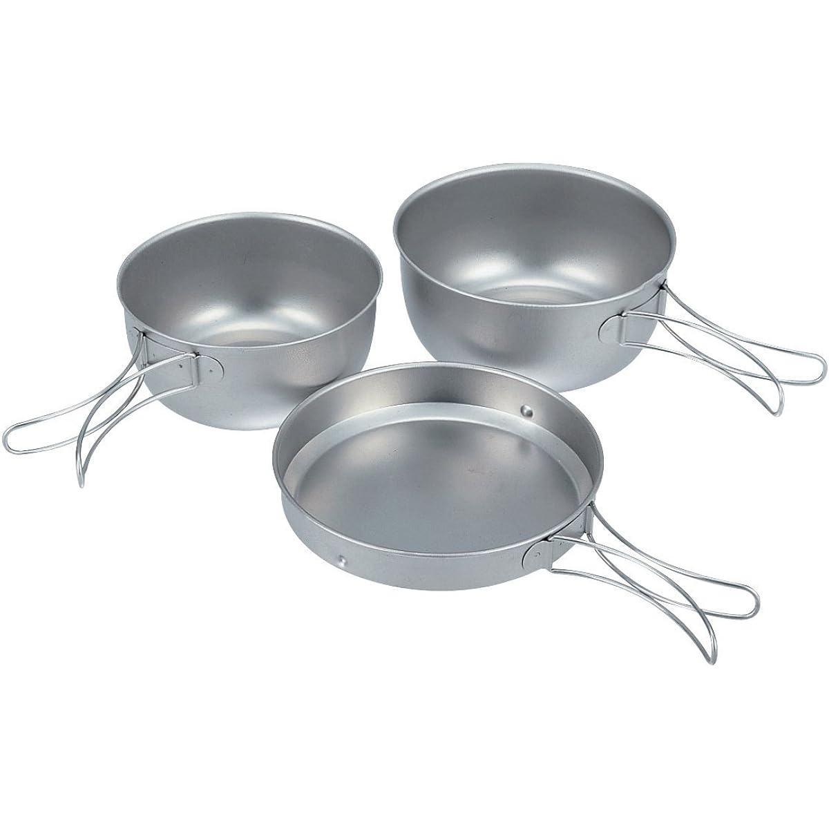 SNOWPEAK 3-piece pure titanium tableware set STW001T STW001T