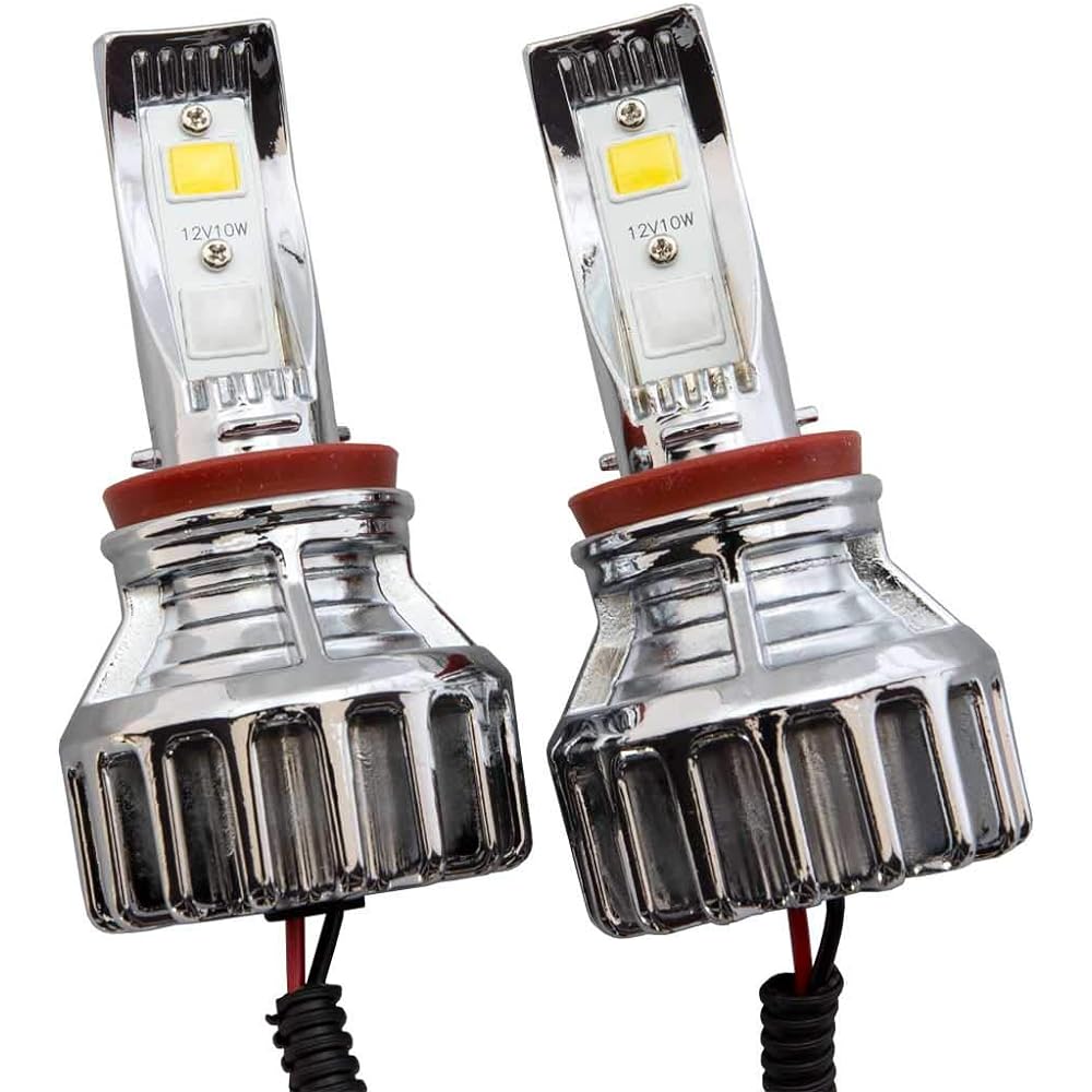 POLARG Nissei Industries LED Headlamp Fog Lamp H8 H11 H16 6700K 2500lm 12V 10W White Made in Japan P2192W J-203