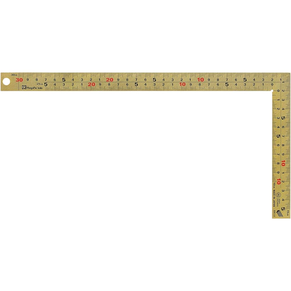 Kinwashi Kinkyokushaku 30cm Thick Wide Width Heavy Duty Ink Repellent Kaidan Scale GMT-30CKD