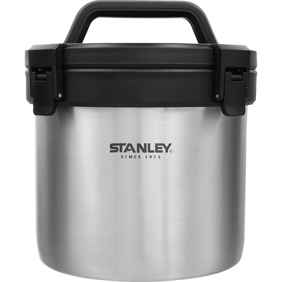 STANLEY Camp Clock Silver 2.8L Thermal/Cold Ice Container Cooking Lunch Box Outdoor Camping Warranty 01875-030 (Genuine Japanese Product)
