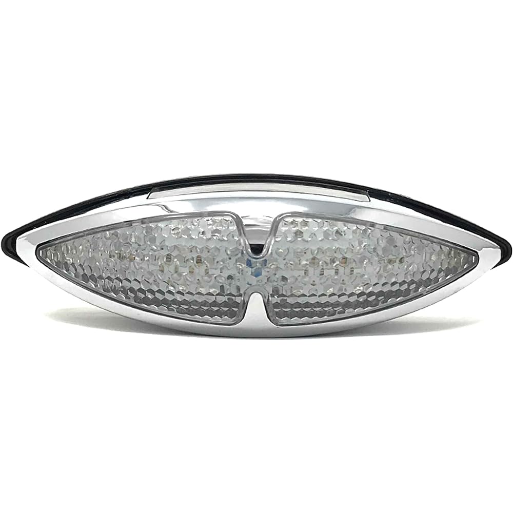 Universal chrome LED stop/tail light motorcycle trike scooter