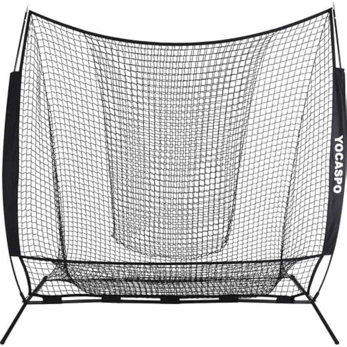 [YOCASPO] Yocaspo Batting Practice Large Baseball Net 2.1 x 2.1M Baseball Practice Net Club Activities Independent Training Batting Gauge Stationary Permanent Softball Hardball Compatible YCSP-BB-01
