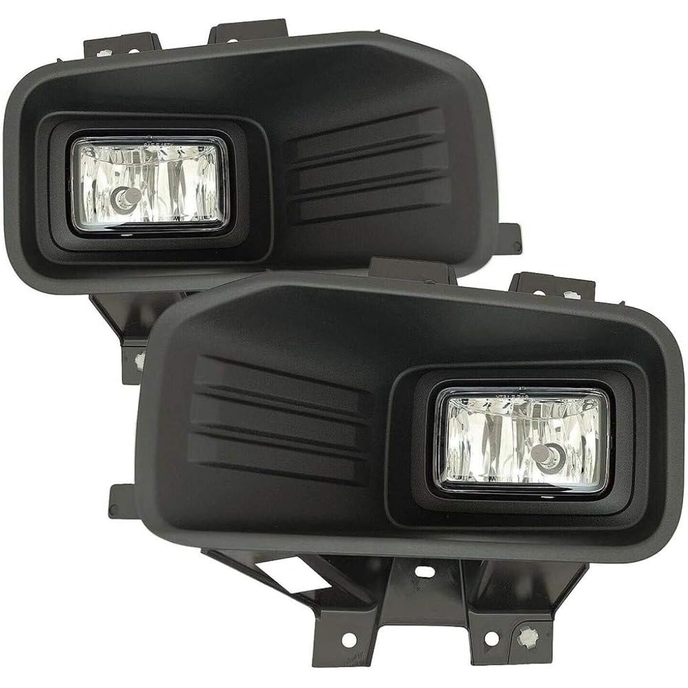 Ford F150 Fog Light Assembler 2018 2019 2020 Driver and passenger seat side halogen type regular/crew/extended cab CAPA FO2592246 | JL3Z 15201 a