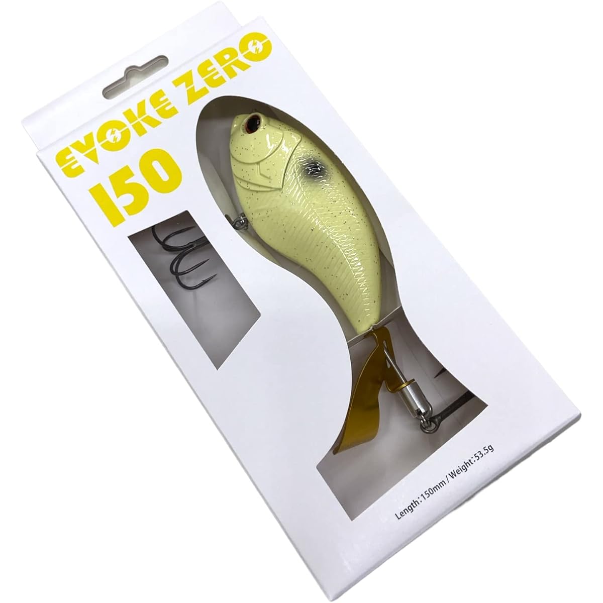 deps Deps Bass Lure Evoke Zero 150#01 Bone Shad