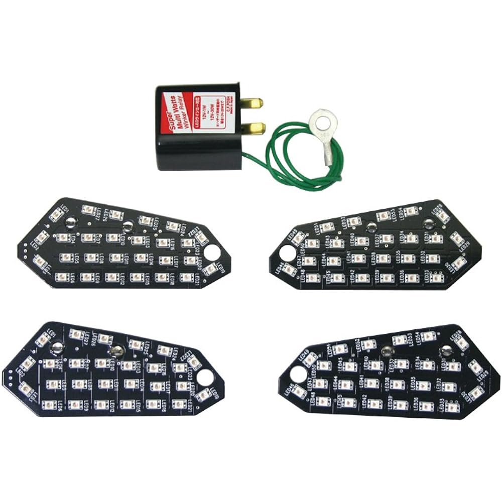 POSH LED Turn Signal Customizing Kit for NINJA250SL Z250/SL 485970