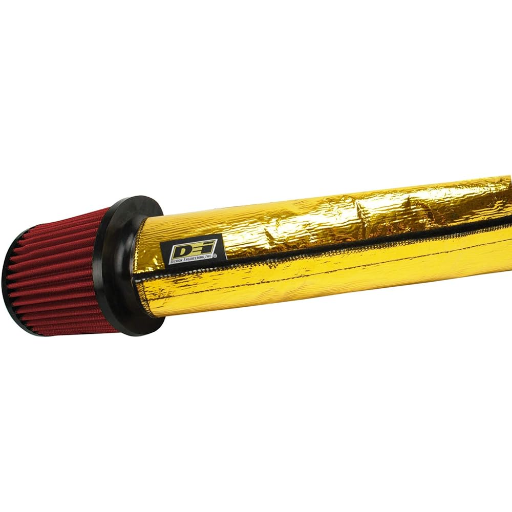 DESIGN ENGINEERING 10486 Cool gold air tube cover kit outer diameter 3 inches ~ 4 inch x 28 inches