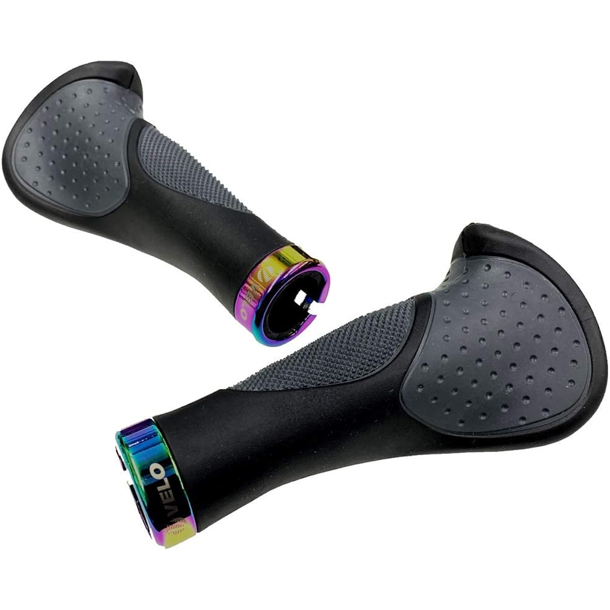 VELO(ベロ) VLG-1189D3-G2 ErgoGrip BLACK&GRAY OIL SLICK LOCKRING GP-VL-M004