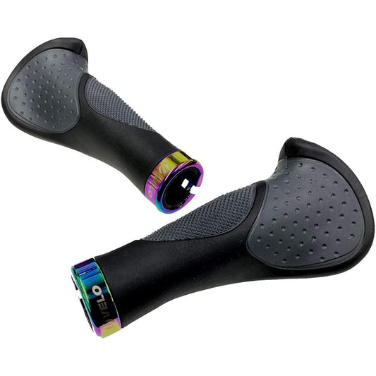 VELO(ベロ) VLG-1189D3-G2 ErgoGrip BLACK&GRAY OIL SLICK LOCKRING GP-VL-M004