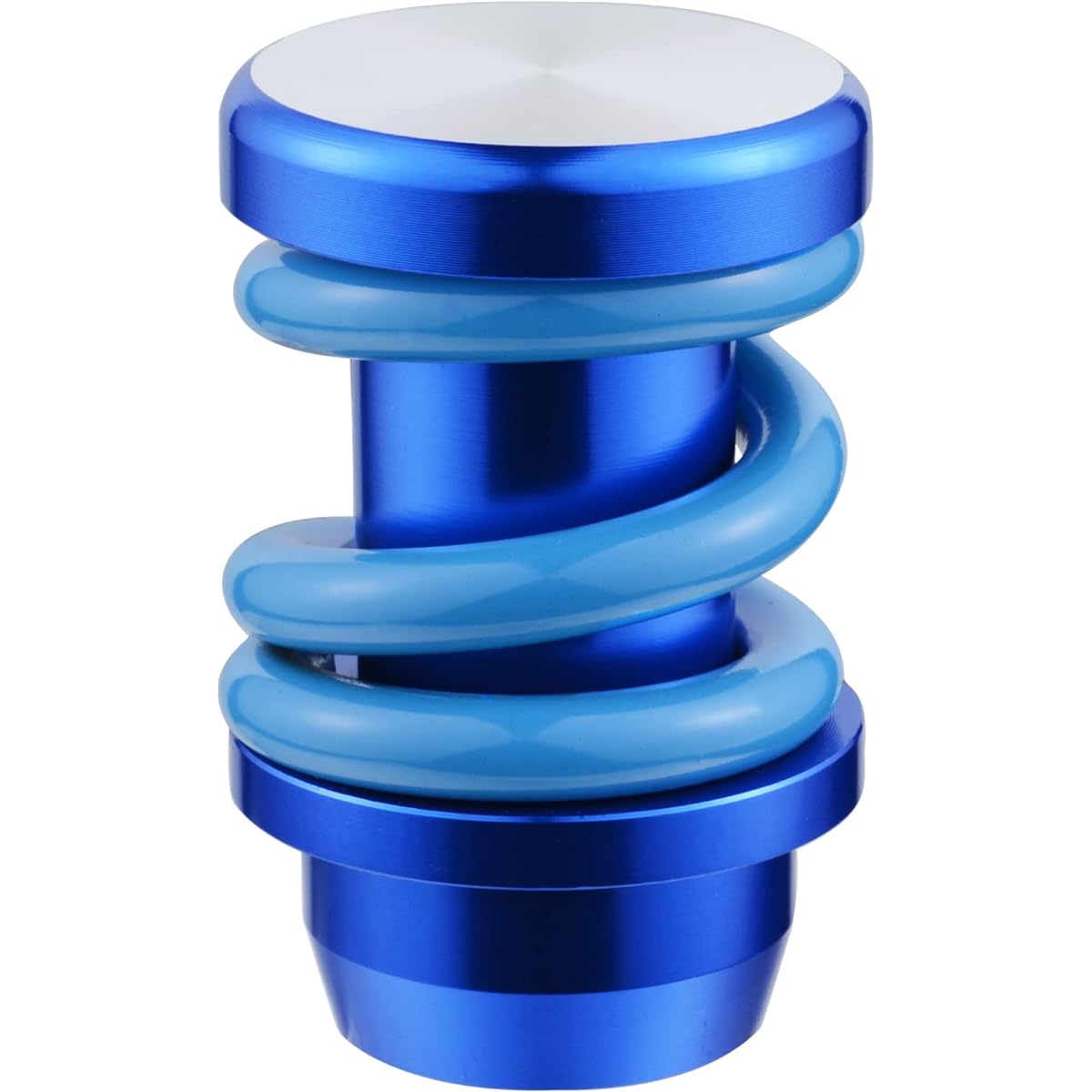 ABFER Metal Nobu Shifter Cargear Stick Handle Aluminum Shift Knob Most Automatic Manual Transition Mission Fit Blue
