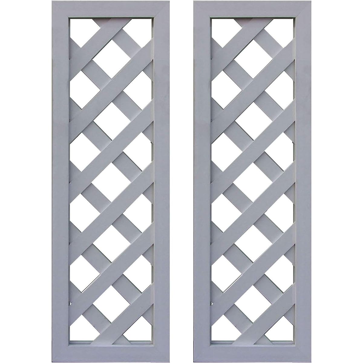 igarden iwood lattice lattice white H90cm x W30cm set of 2 X9030W-02