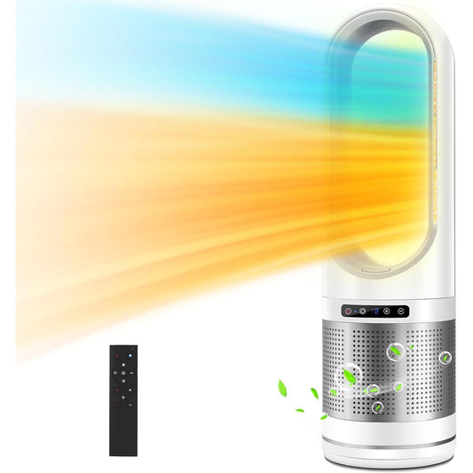 Ceramic Heater (Air Purification and Cooling Combination), Electric Fan Heater, Electric Heater, Ceramic Fan Heater, Electric Heater, Electric Heater, Electric Stove, 3 Levels of Hot Air, Eco Heat,
