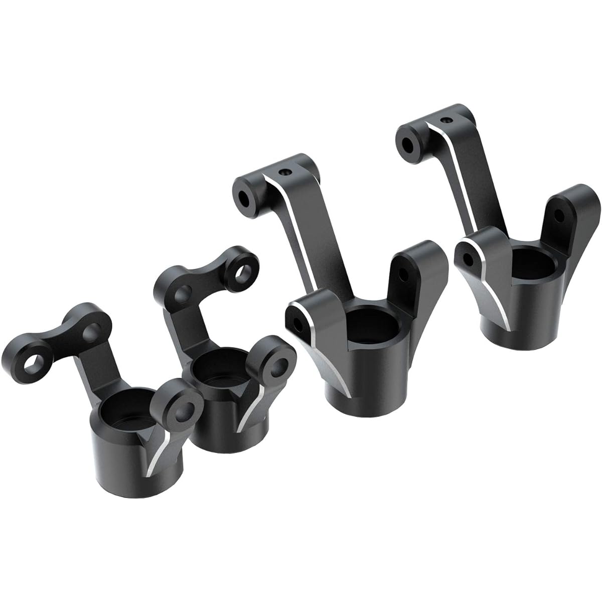 Aluminum knuckle set for Avante Vanquish Limited black G0247