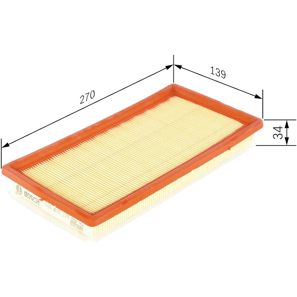 Bosch Air Filter F 026 400 378 Fiat 500 500C Panda