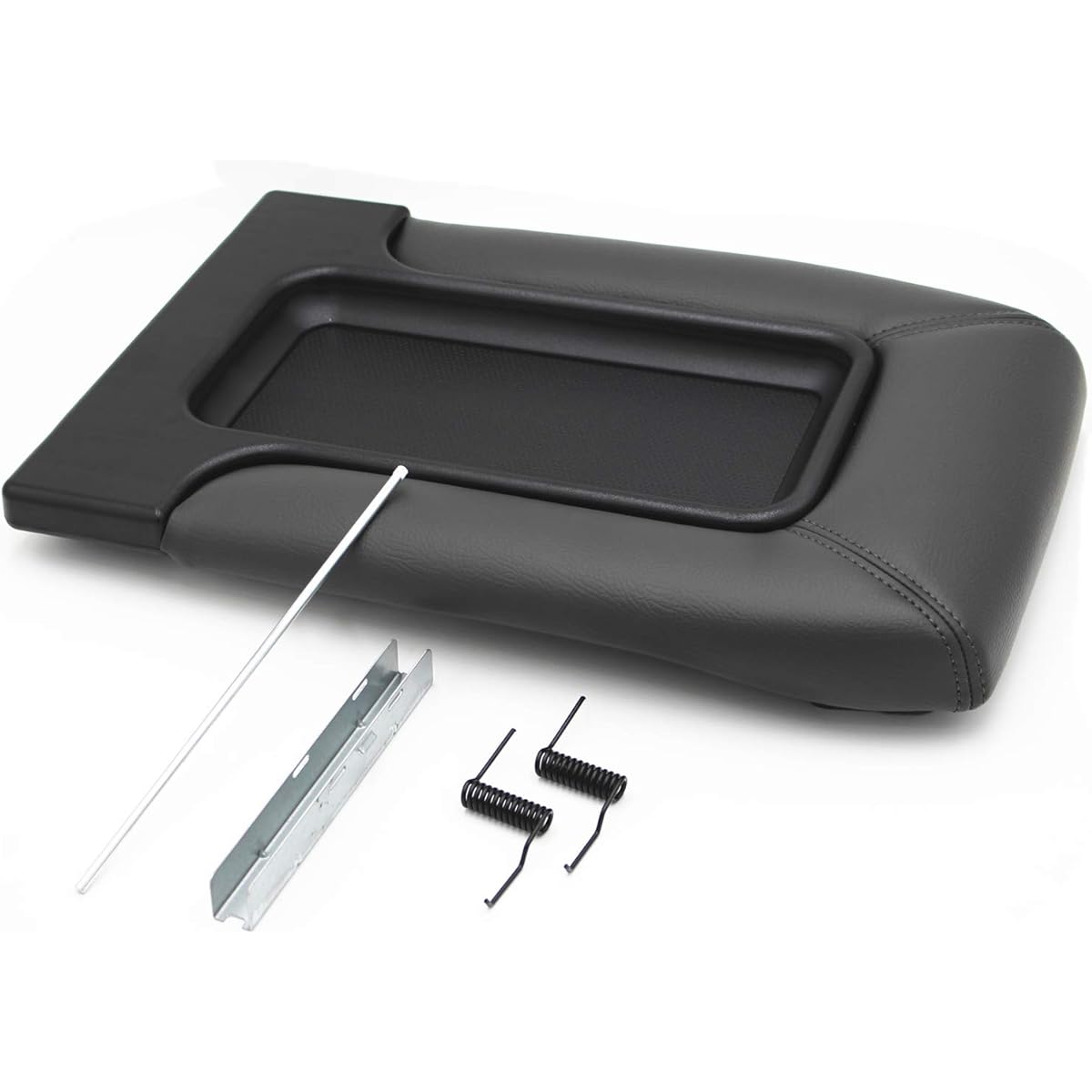 EZZY AUTO Dark Gray Center Console Lid Armrest Kit Chevrolet Syl Ballad 1500 Chevrolet Avarante Taho GMC Cadillac Escaled 2000-2006 For models