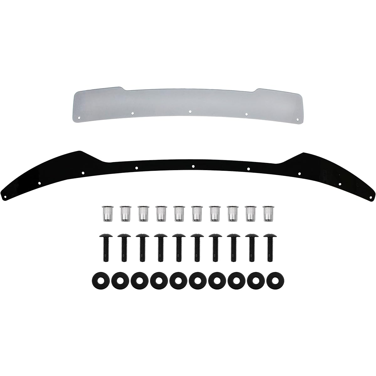 Standard Edge Rear Wicker Bills Poofler 2015-2021 DODGE CHARGER SRT/HELLCAT (2 pieces)