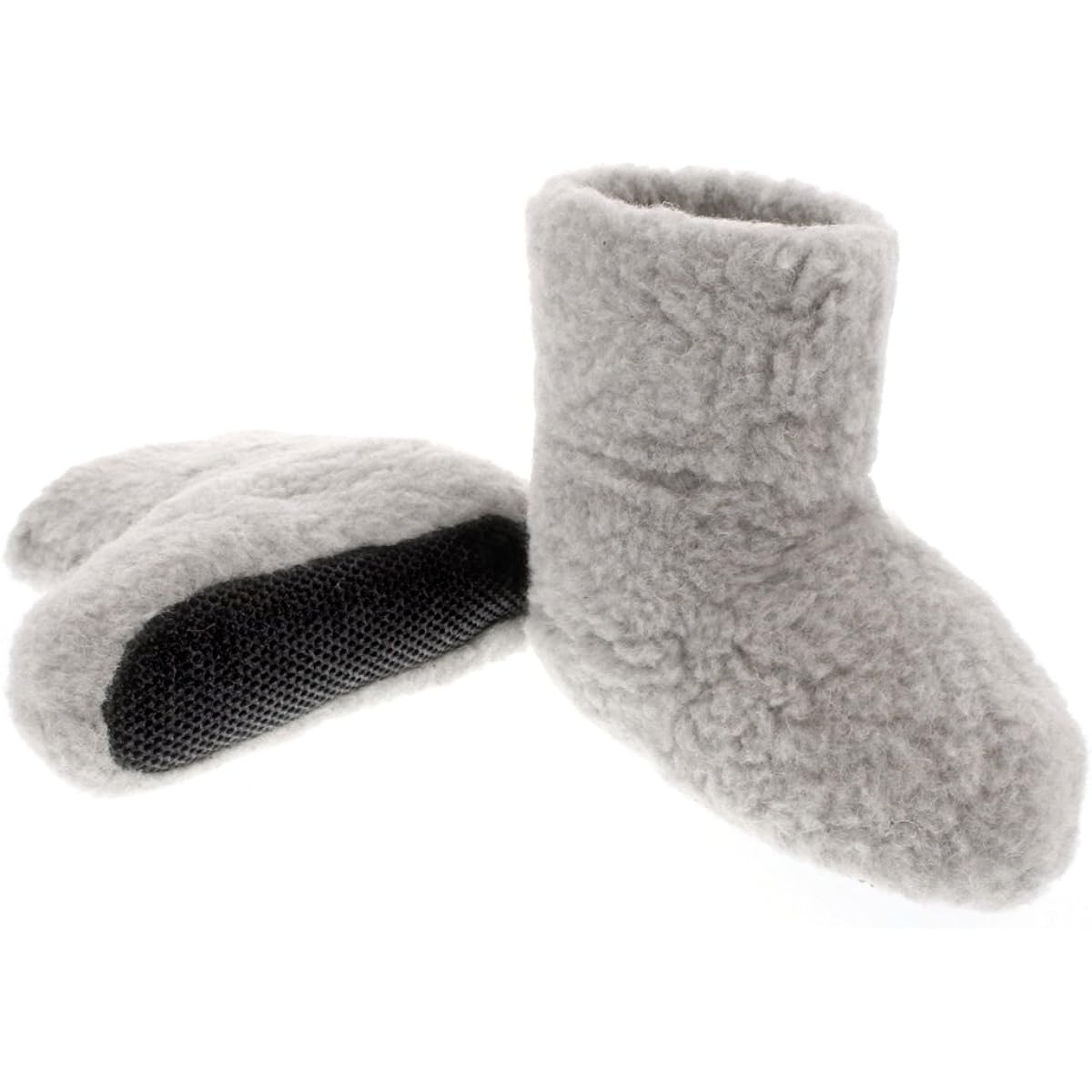COLDBREAKER 100% Pure Wool Fluffy Polish Room Shoes Booties Standard