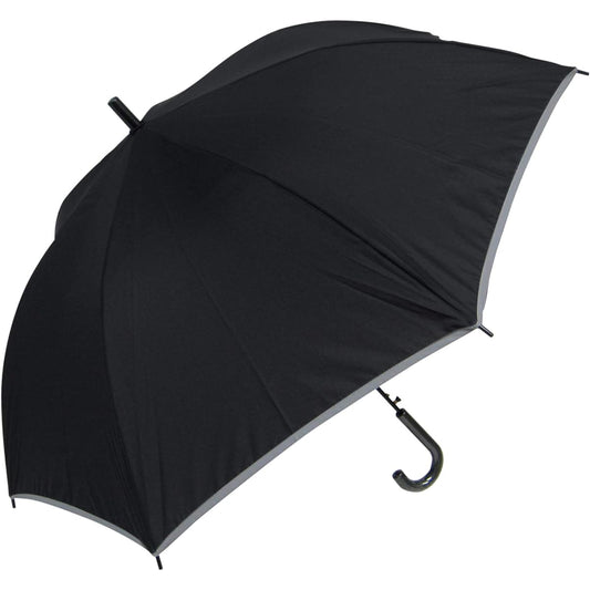 Comes with safety reflective tape Recommended for middle school and high school boys! Durable wind-resistant bones 60cm jump umbrella that will return to its original state even if flipped over