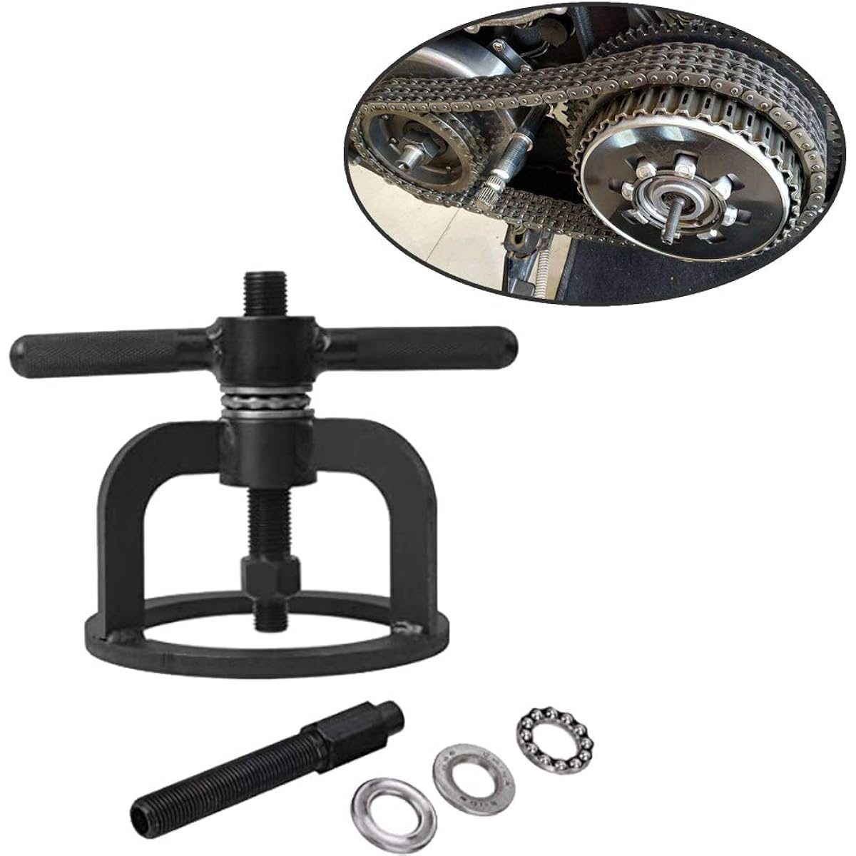 Clutch Spring Compression Tool for Harley Davidson Sportster XLH 883 XL 1200 Dynavouel Models 1990-2007 Replaces # HD-38515A