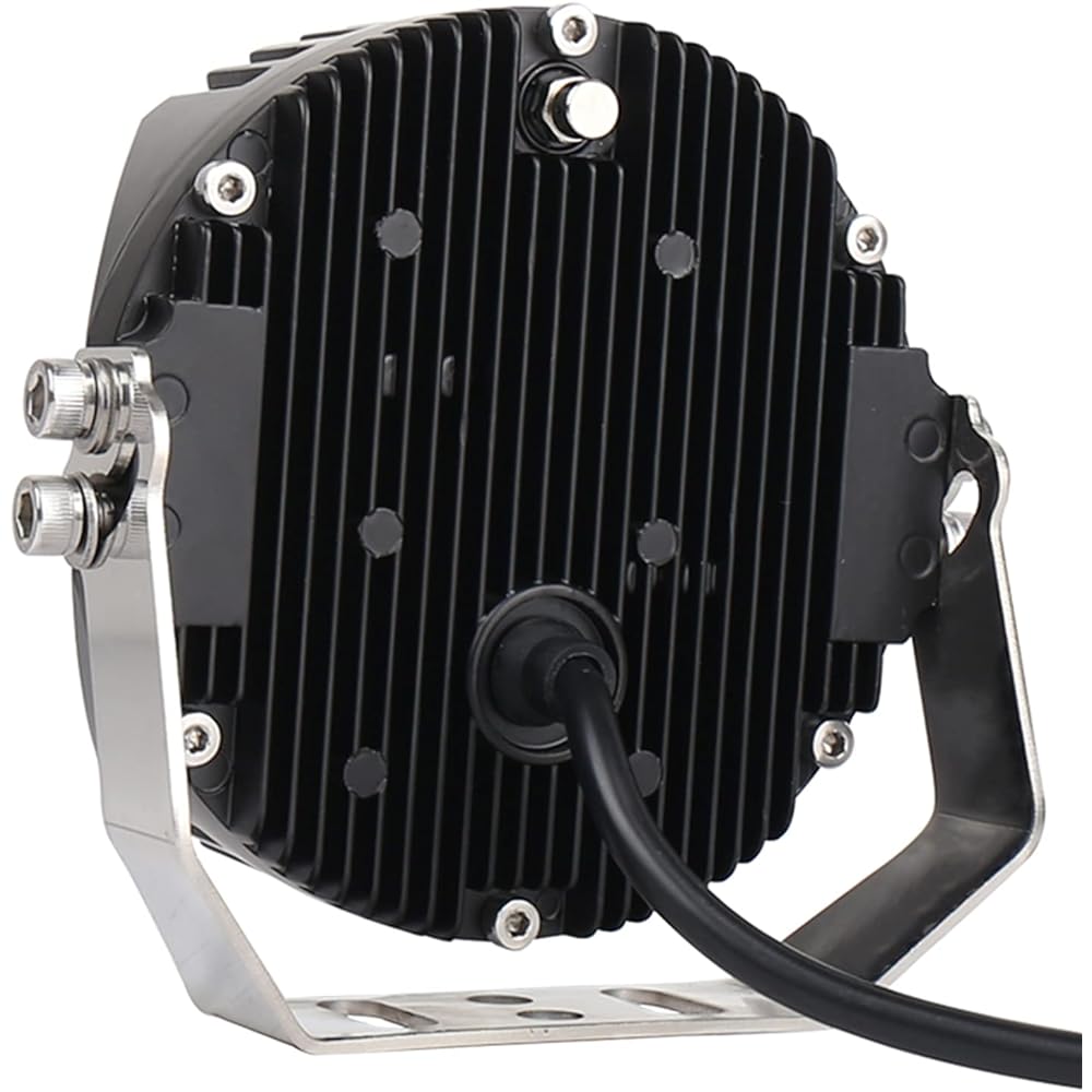 5 inch 50W LED driving light 1 piece 5500LM flood light pod off -road fog driving Roof Bar Bumper Jeep ATV Golf Cart SUV Track Hunter Pickup Track Ford F150