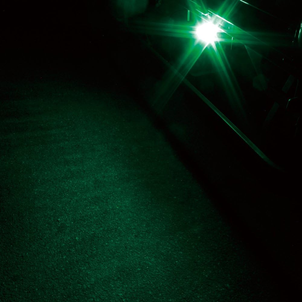 Tsuchiya Yak 12/24V car common LED cross line marker green CE-174