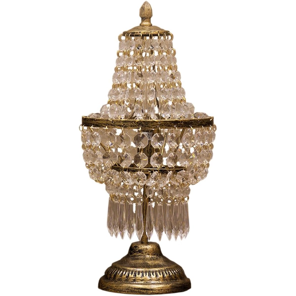 LED Compatible Chandelier Stand Lamp Emperor (Dark Gold)