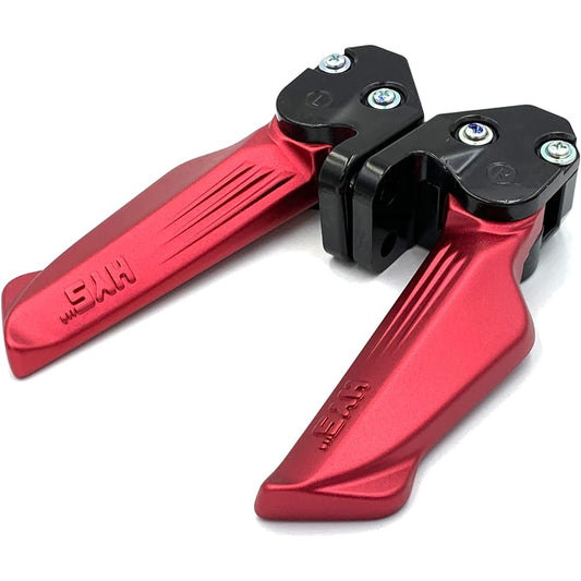 [HYS] Alumite color tandem step Cygnus X type 3/4 type/5 type Cygnus Griffith Majesty S with bracket Easy installation Custom dress up (Red)