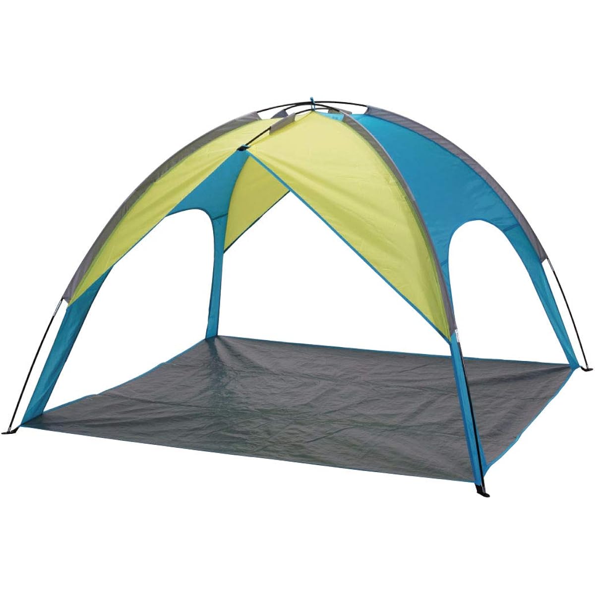 MOLUSKO Sun Shelter MS-02BY Blue x Yellow Sunshade