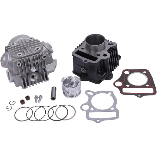 CustomDivine Honda Cylinder & Cylinder Head Engine Kit for HONDA Cub 90 CD90 85CC Super Cub 90 HA02 Benly CD90 HA03 External Product