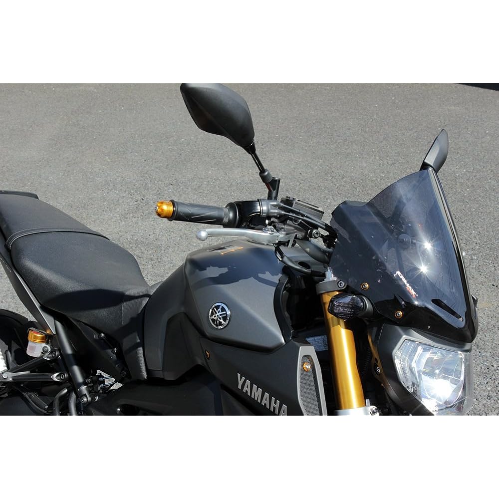 Posh (POSH) Handlebar End Big heavy weight Yamaha Gold 031079-04 Burend Cap