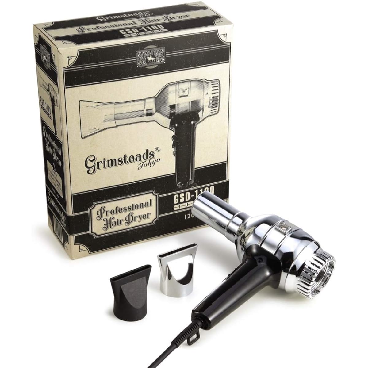 ROYAL KNIGHT TOKYO GSD1100 Barber Salon BARBER Professional Hair Dryer (Black)