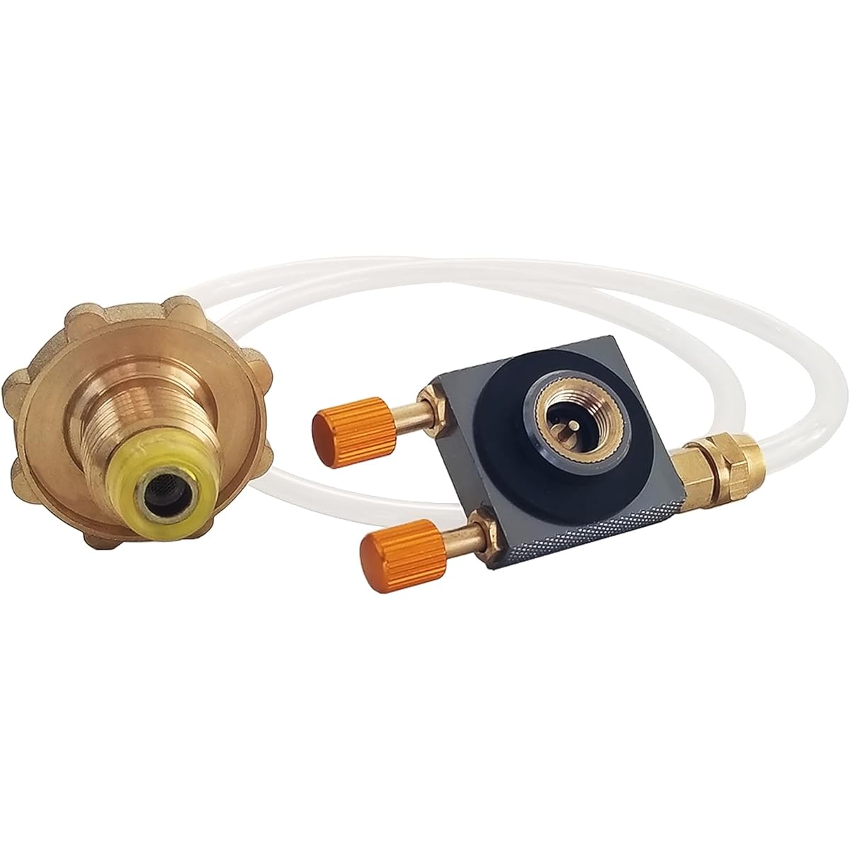 Propane gas refill hose LPG to OD can gas adapter