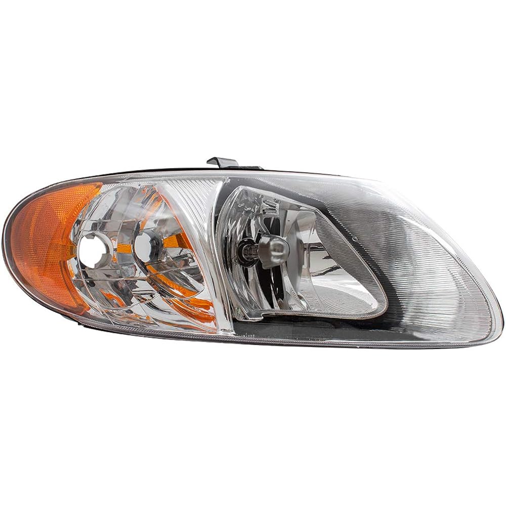 BROCK replacement passenger seat halogen headlight 2001-2007 Caravan town & country bun 113 inch wheel base 4857700AC