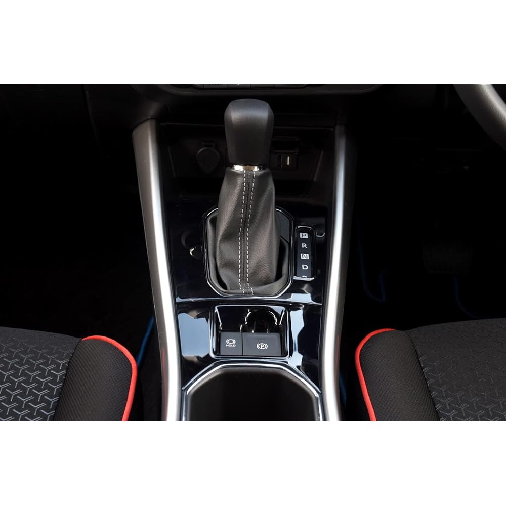 SecondStage Toyota Rise 200 Series RAIZE Shift Panel for Electric Parking Cars Piano Black T592BLK